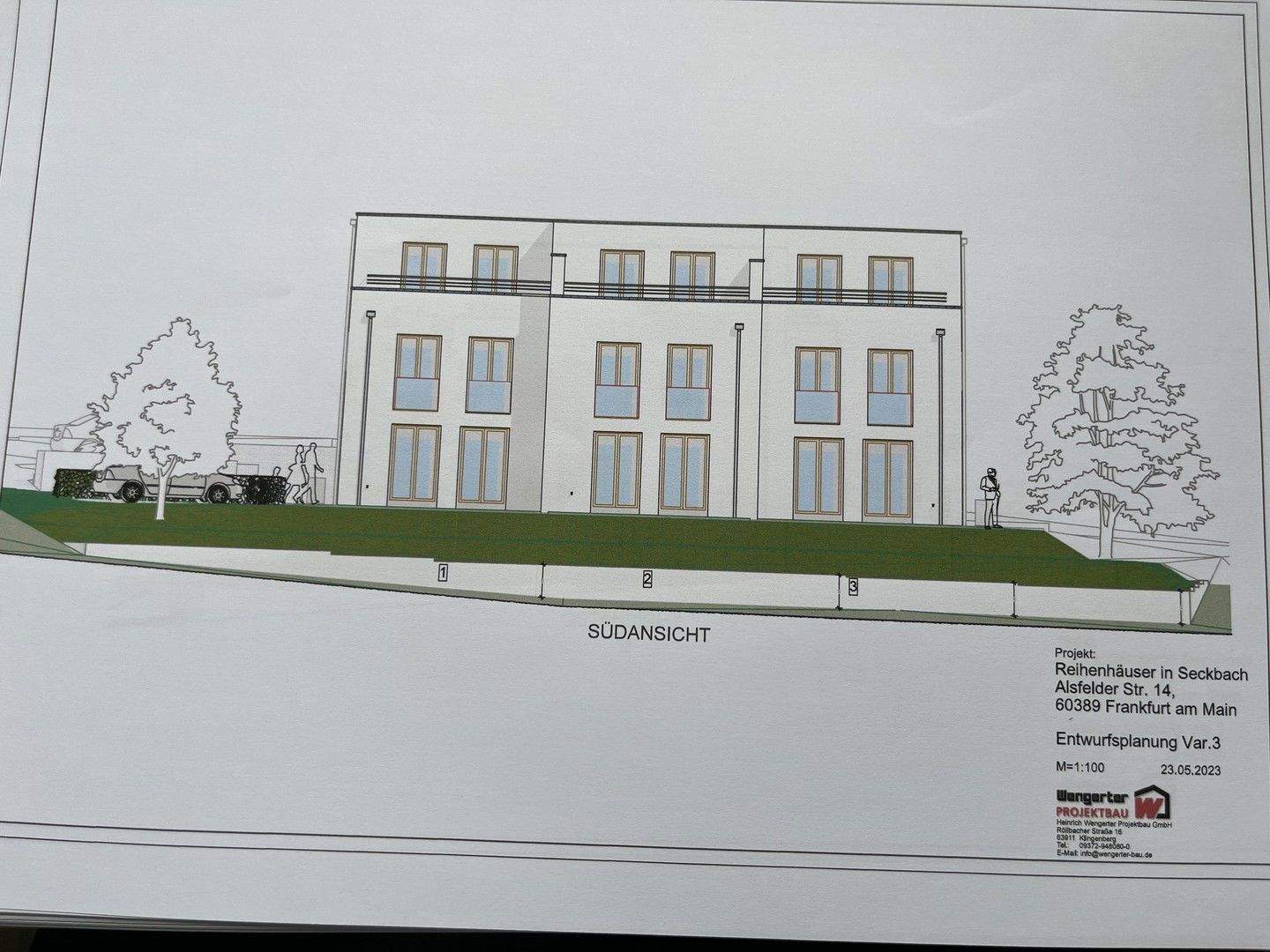 Thumbnail-Frankfurt-Seckbach REIHENENDHAUS in bester Lage Neubau-Erstbezug