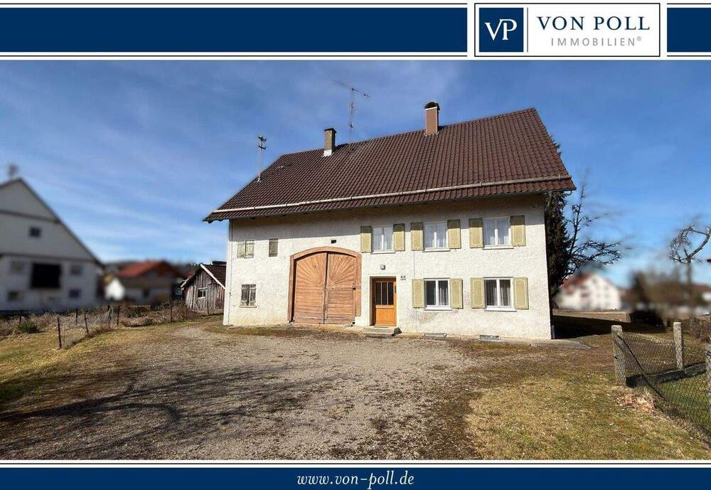 Thumbnail-Grundstück mit Altbestand (Abriss) in Aitrach zu verkaufen