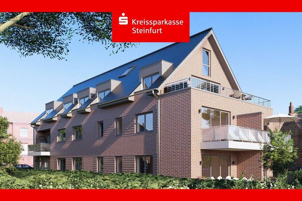 Thumbnail-Neubau-Eigentumswohnung mit Betreuungsoption - zukunftssicher wohnen in Greven