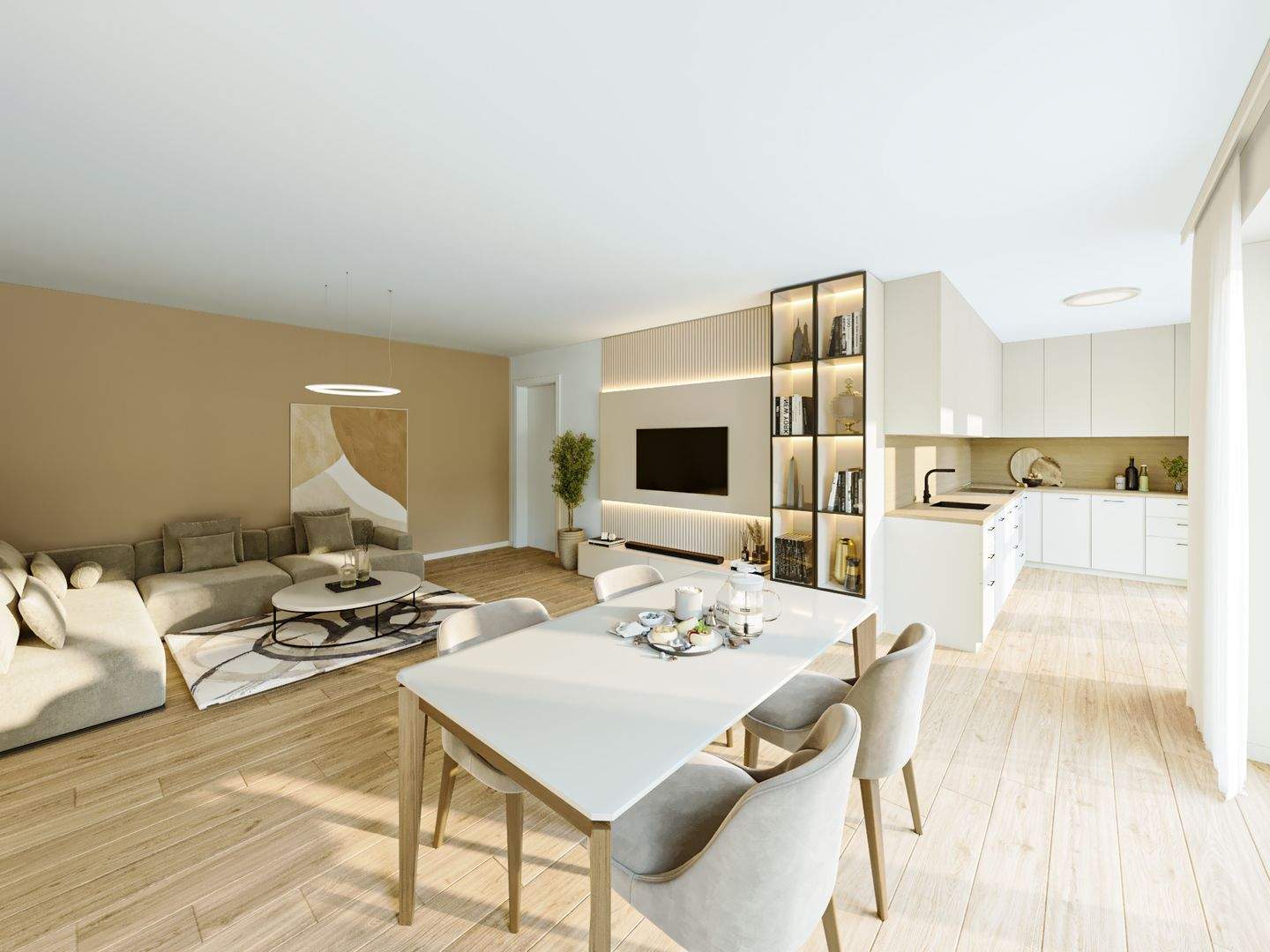 Thumbnail-Altersgerechte Neubau-Erdgeschosswohnung mit Terrasse und Garten mitten in Lienen!