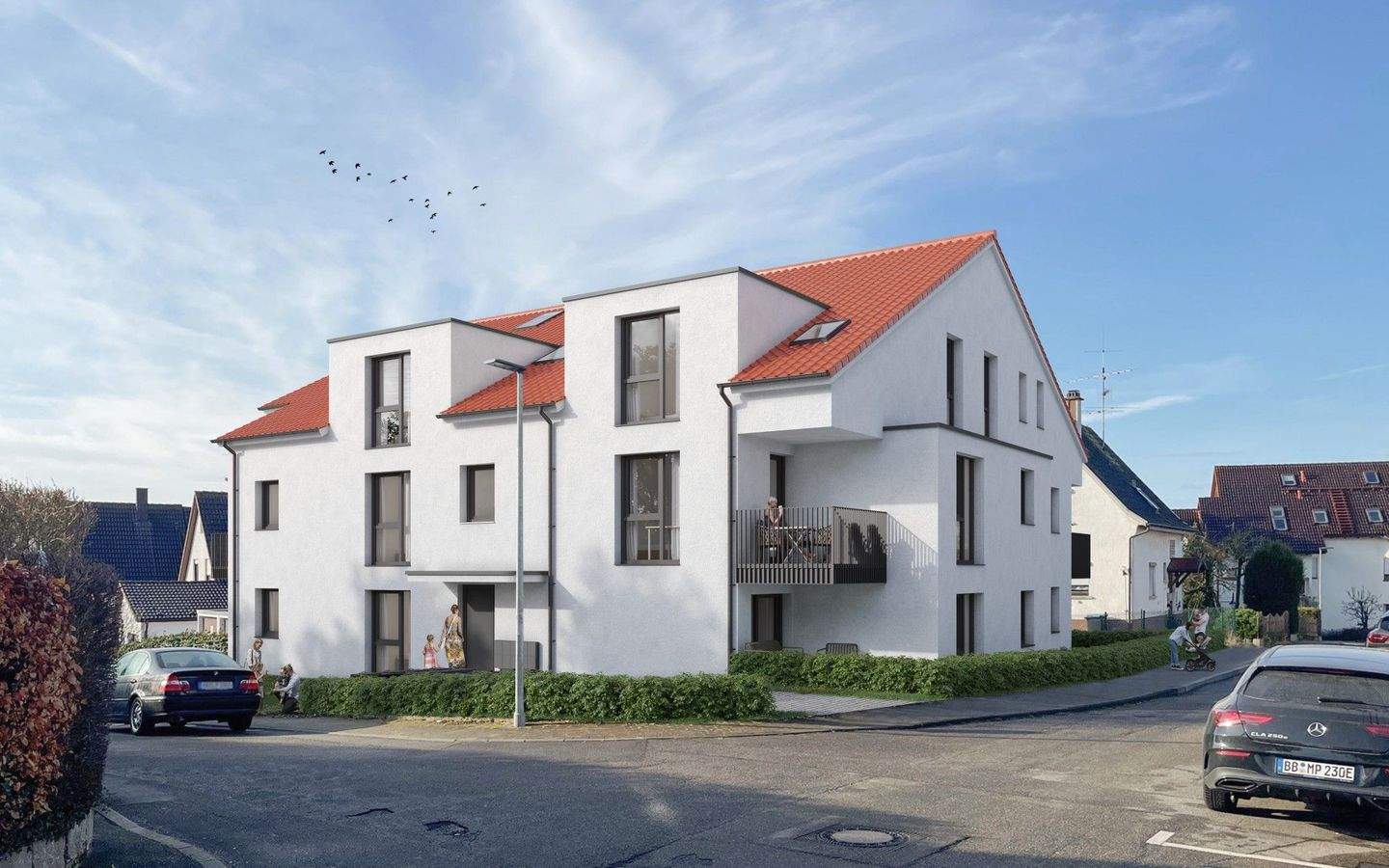 Thumbnail-Neubau in Schönaich - Moderne 3 Zimmer Wohnungen mit Aufzug