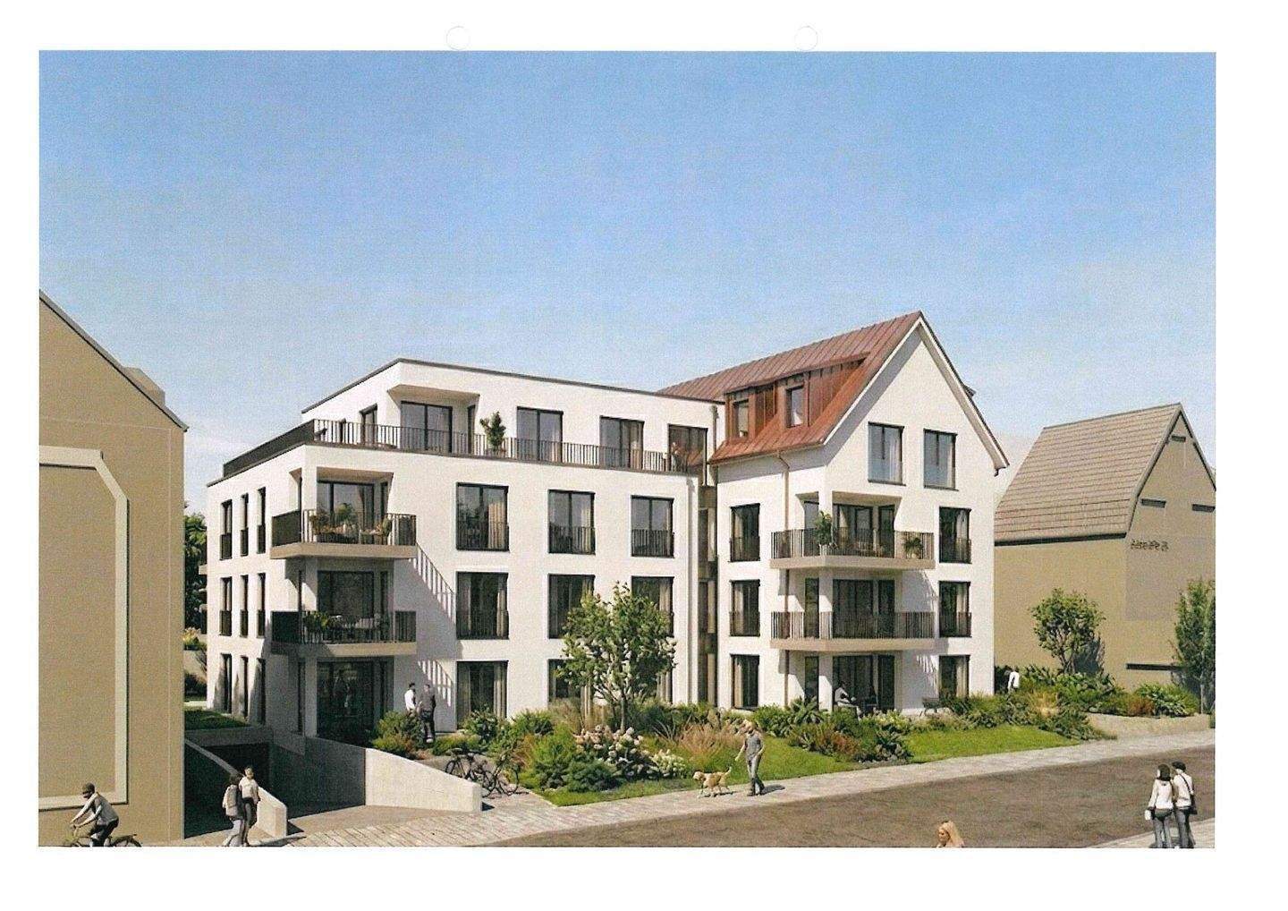 Thumbnail-BARRIEREFREI WOHNEN = „SCHILLER-QUARTIER“ das BAU-JUWEL im ZENTRUM von WANGEN - 4,5 Zimmer im 2. OBERGESCHOSS