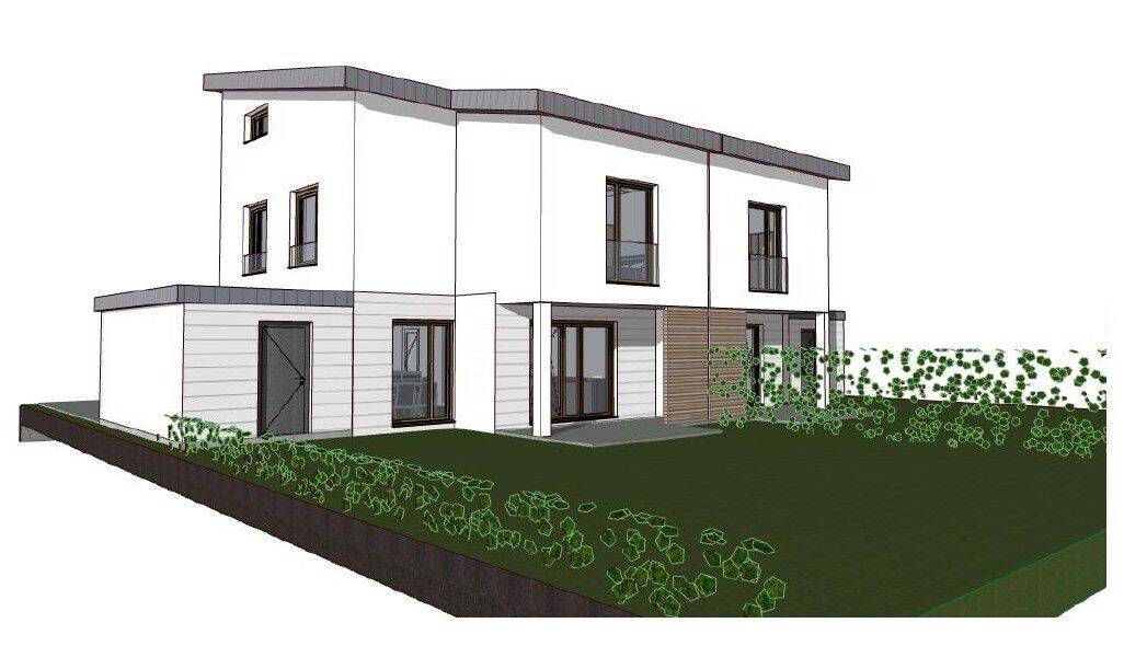 Thumbnail-Letzte freie Doppelhaushälfte - Baubeginn noch 2025 - sehr attraktive Architektur - Energieeffizienzklasse A+