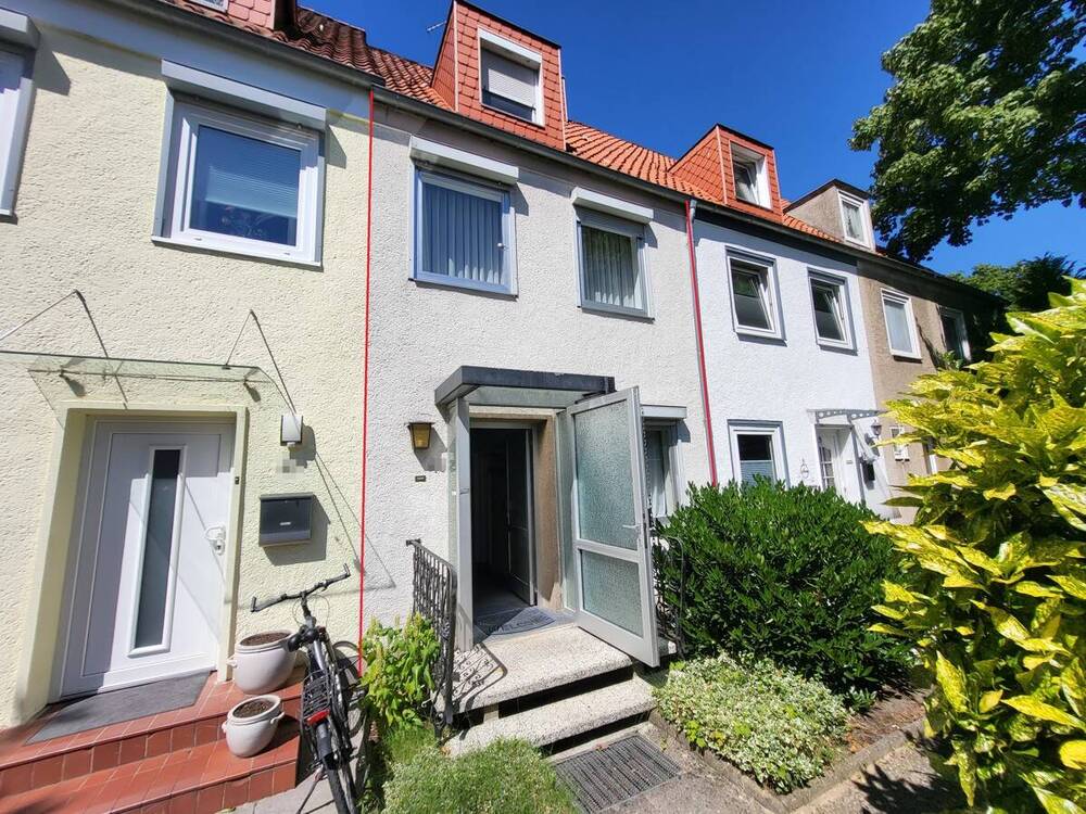 Thumbnail-Reihenmittelhaus mit Garten in Lübeck-St. Gertrud (Marli)