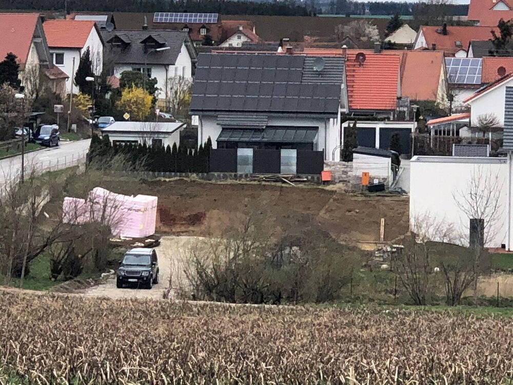 Thumbnail-Sonniges Baugrundstück in Zolling-Oberappersdorf mit Südausrichtung mit Baugenehmigung für 1 EFH