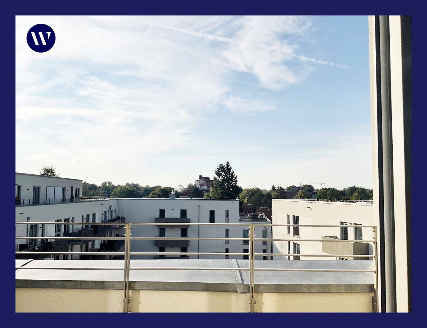 Thumbnail-Penthouse-Feeling mit Dachterrasse, Neubauausstattung, Einbauküche, großer Koch-Essbereich, Aufzug