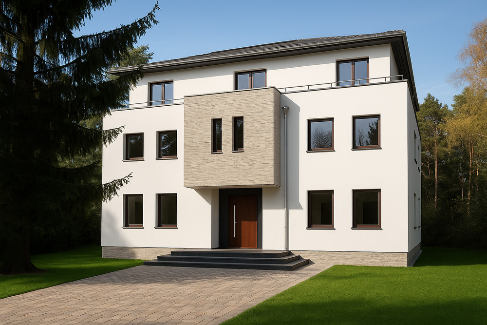 Thumbnail-Projekt in Mahlsdorf - Tolles Haus auf tollem Grundstück - Terrasse über den Dächern