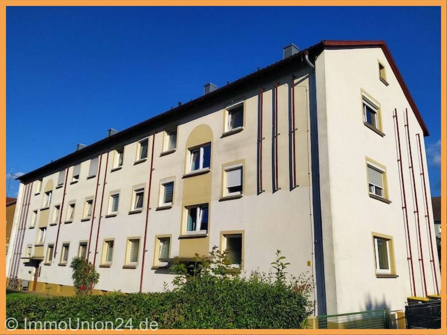 Thumbnail-1.250,- EUR Mieteinnahme für 4,5 Zimmer 110 qm Wohnung mit wettergeschützten BALKON nahe Kurpark