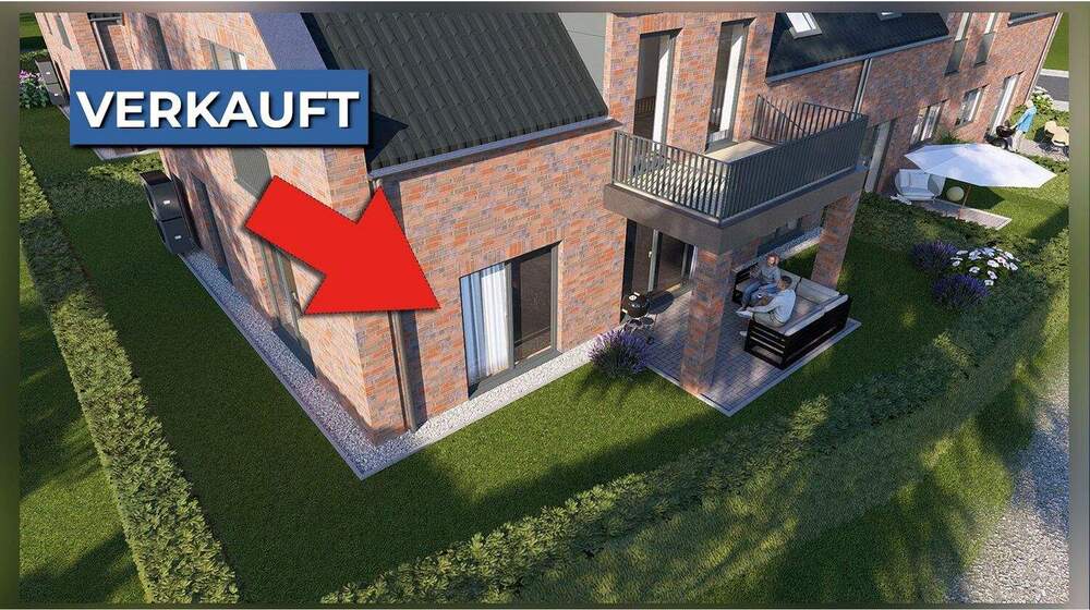 Thumbnail-Neubau-Erdgeschosswohnung in Hamminkeln-Dingden: KfW 40 KFN, Komfort und Nachhaltigkeit vereint!
