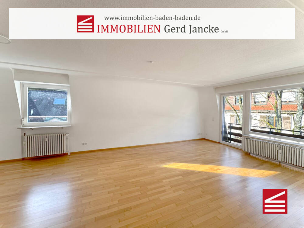 Thumbnail-Baden-Baden, Zentrum, großzügige 4-Zimmer-Wohnung mit Balkon und TG-Stellplatz!