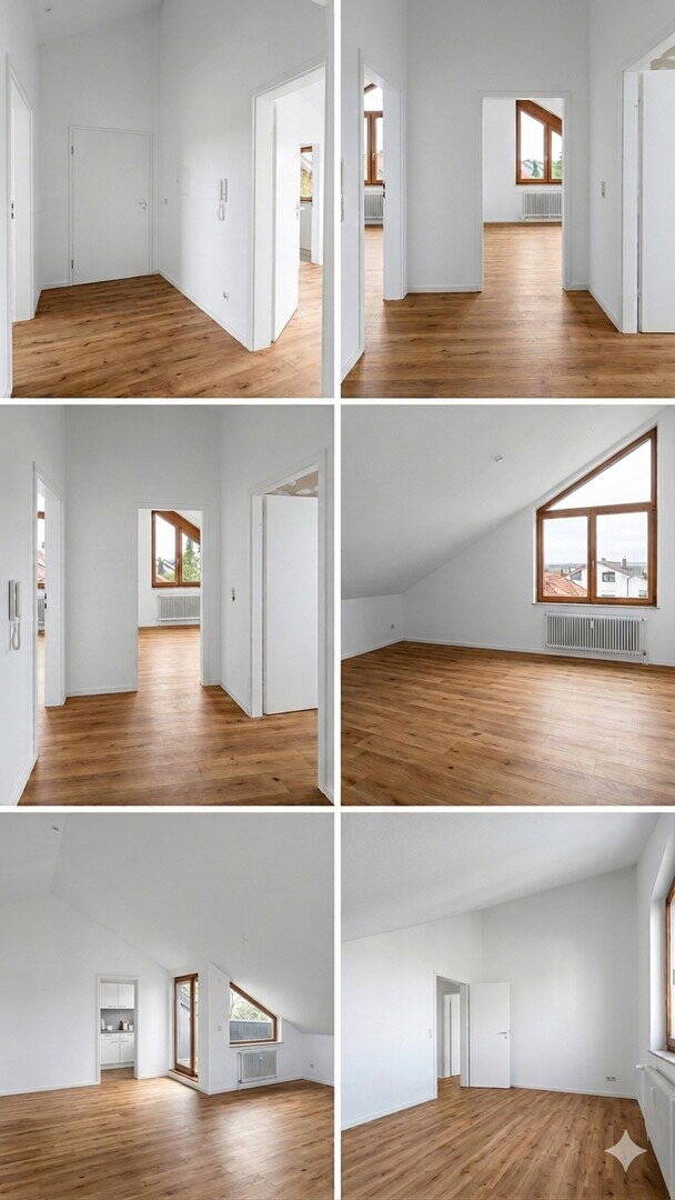 Thumbnail-Frisch renovierte Wohnung mit außergewöhnlicher Raumhöhe, neuer Einbauküche, Südbalkon und Garage