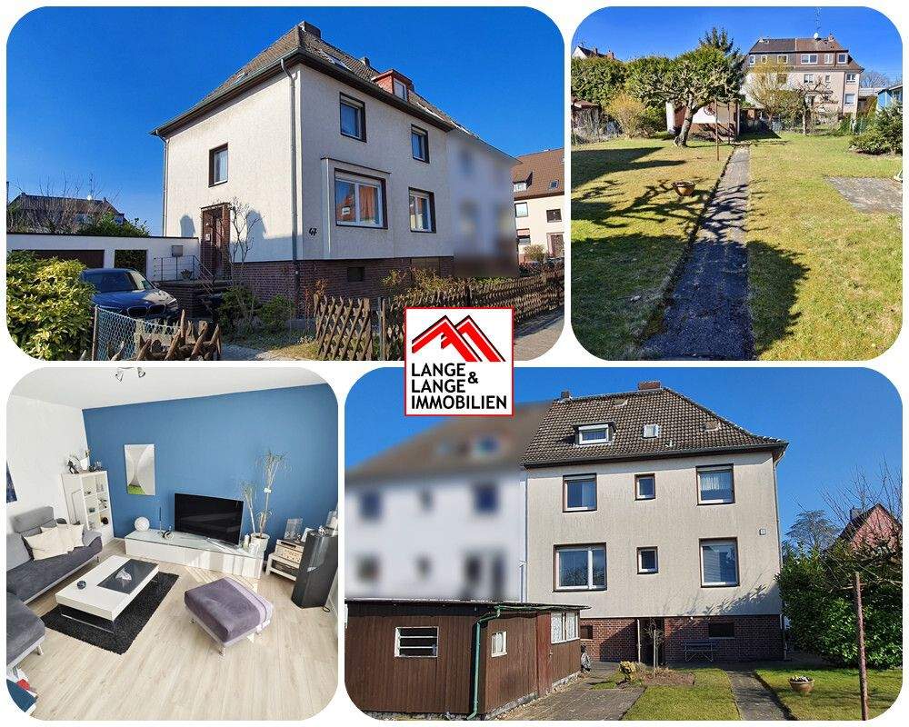 Thumbnail-Hannover - Burg - Viel Platz für Familie & Co Ein- oder Zweifamilienhaus mit großem Garten entdecken