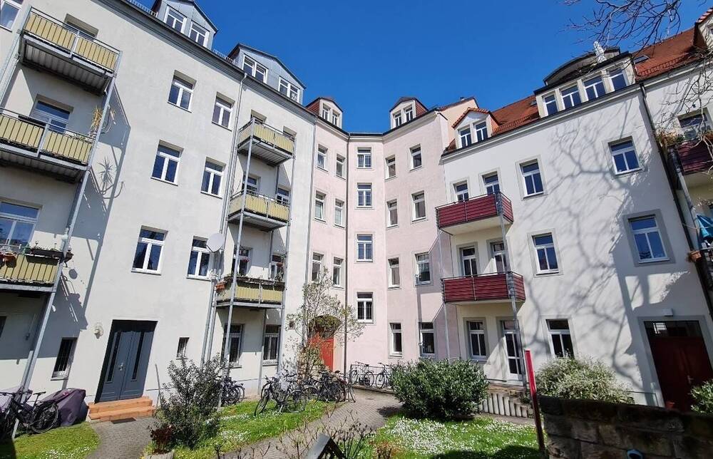 Hinteransicht Gebäude
