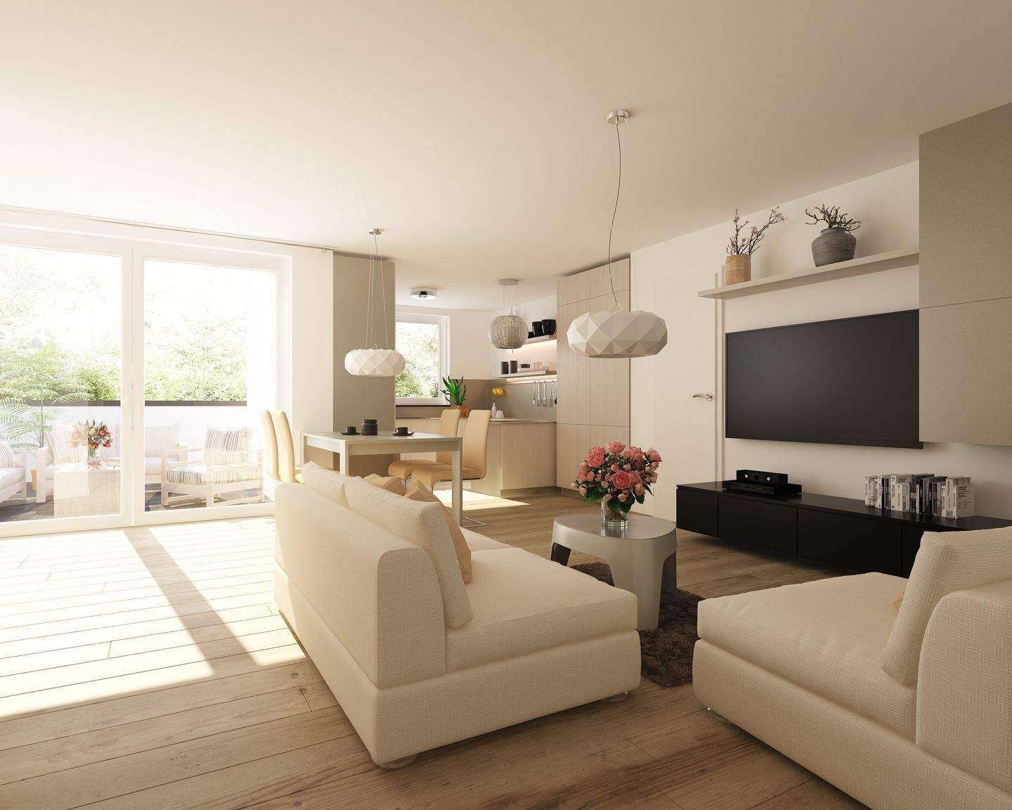 Thumbnail-Neubauwohnung mit 200qm Privatgarten in Wittnau, Freiburg - EG.W3