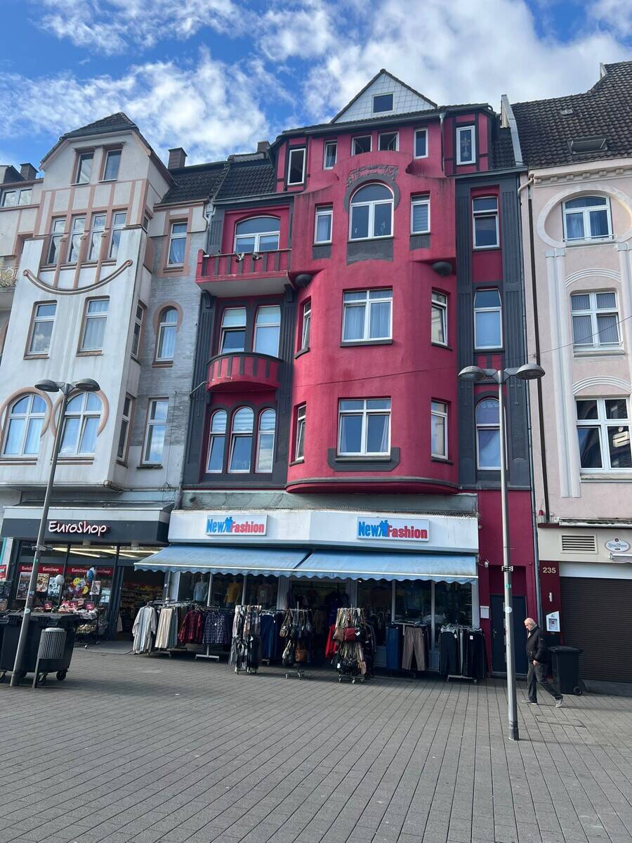 Thumbnail-Solides Wohn- und Geschäftshaus mit 4 Wohnungen und 1 Gewerbeeinheit in Herne-Zentrum