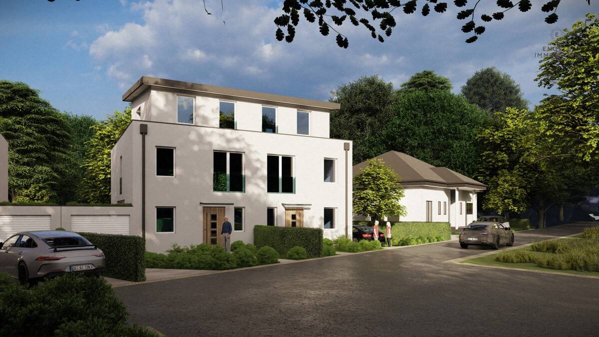 Eingang Haus 5e und 5f