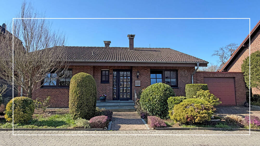 Thumbnail-Bungalow mit großem Garten, Vollkeller und Garage in ruhiger Lage von Hünxe