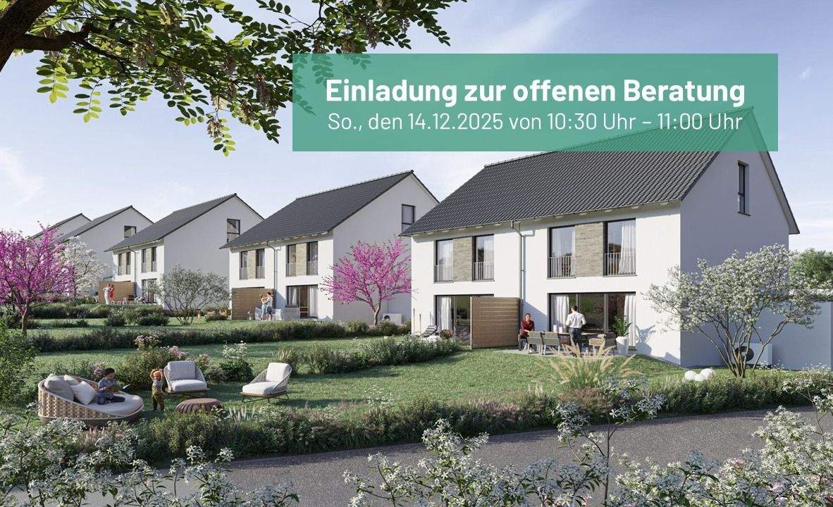 Thumbnail-Schlüsselfertige Doppelhaushälften mit nachhaltigem Energiekonzept