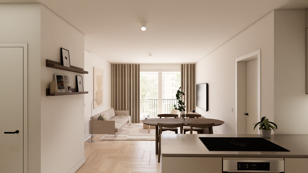 Thumbnail-3-Zimmer Premium mit exklusiven Gemeinschaftsflächen: Padelplatz, Fitness, Dachterrasse & mehr