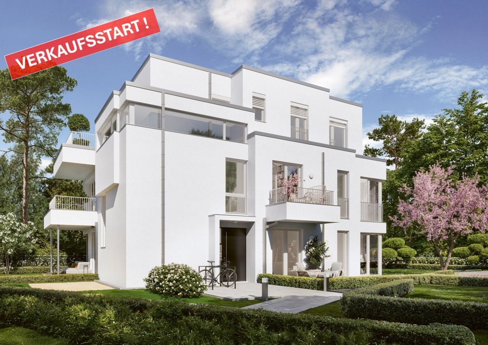 Thumbnail-LUXURIÖSE 4 ZIMMER ETW MIT PRIVATGARTEN & 3 SONNENDECKS & 2 TAGESLICHTBÄDERN – IN GRÜNER BEGEHRTER 1A PREMIUMLAGE MAINZ-OBERSTADT!