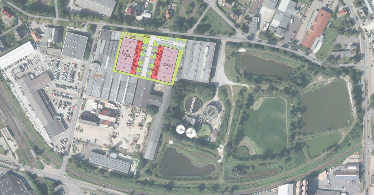 Thumbnail-Baugenehmigtes Gewerbegrundstück m. Entwicklungspotenzial - ideal für Gewerbe, Büro- oder Produktion