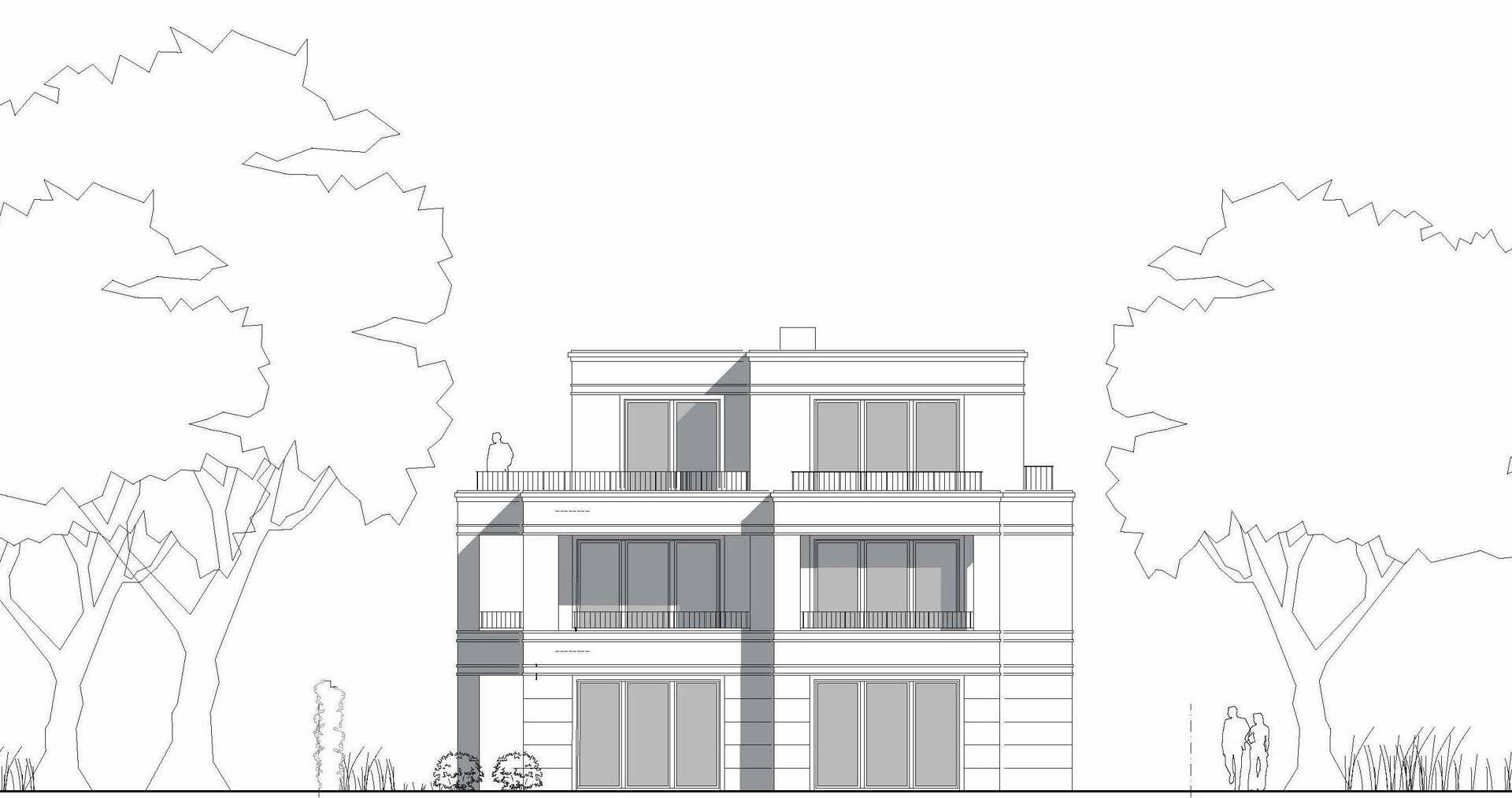 Thumbnail-Nahe des botanischen Gartens - Grundstück mit Baugenehmigung in Groß-Flottbek