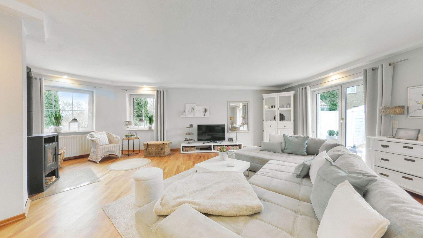 Thumbnail-Doppelhaushälfte mit großzügigem Wohngefühl und liebevoll angelegtem Garten