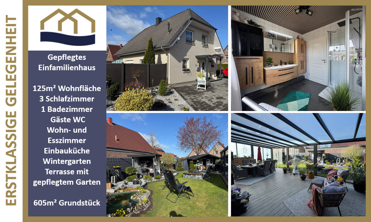 Thumbnail-**Erstklassiges Einfamilienhaus zum wohlfühlen** Top gepflegt und in ruhiger Lage von Heidmühle