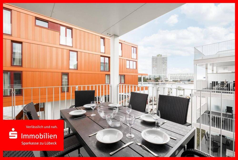 Thumbnail-Die Ostsee und die Marina im Blick