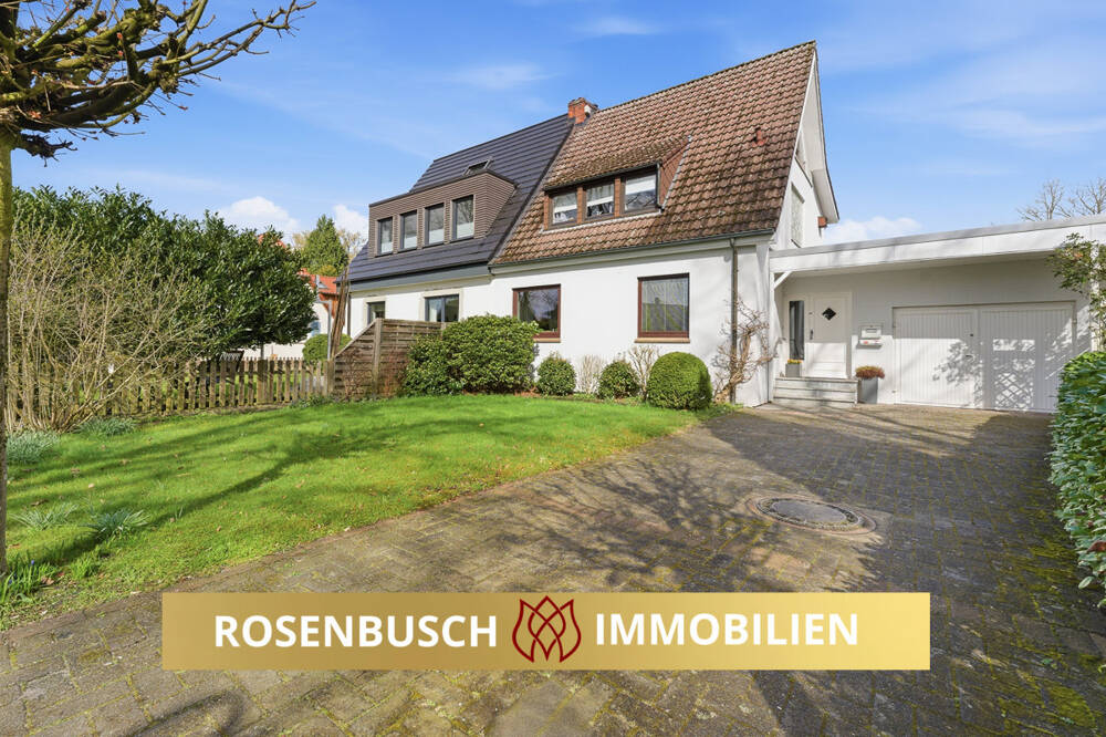 Thumbnail-Großzügige Doppelhaushälfte mit großen Garten in Bremen-Lehesterdeich