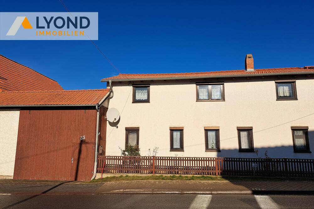 Thumbnail-Ländliches Wohnidyll mit Potenzial - Einfamilienhaus mit Scheune in Wüllersleben