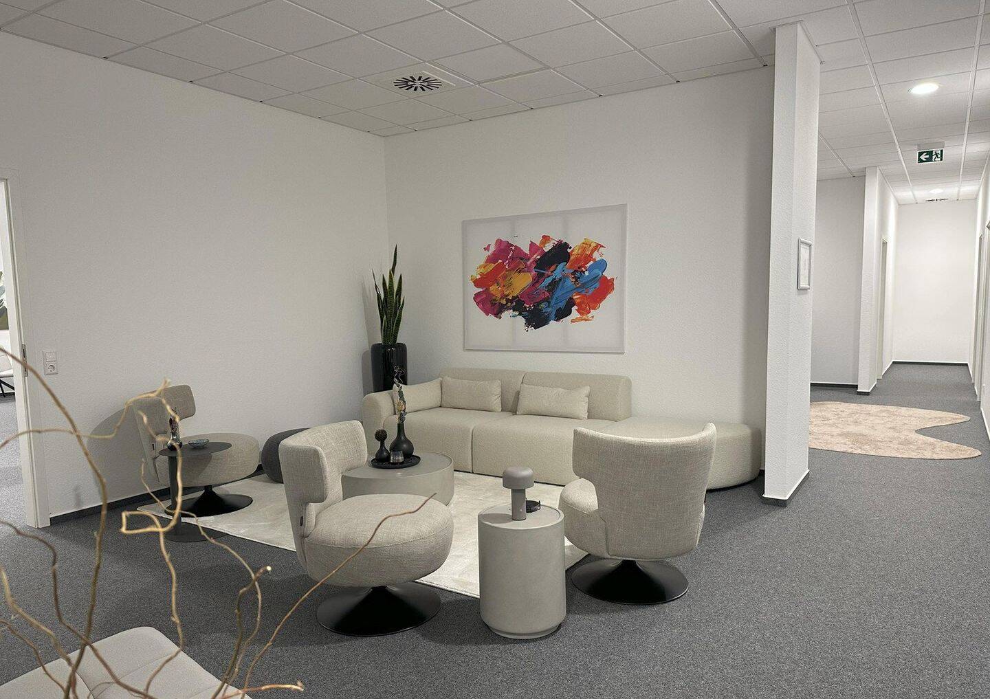Thumbnail-Moderne Büros & Coworking in Göppingen - vom Arbeitsplatz bis zur 200 m² Einheit