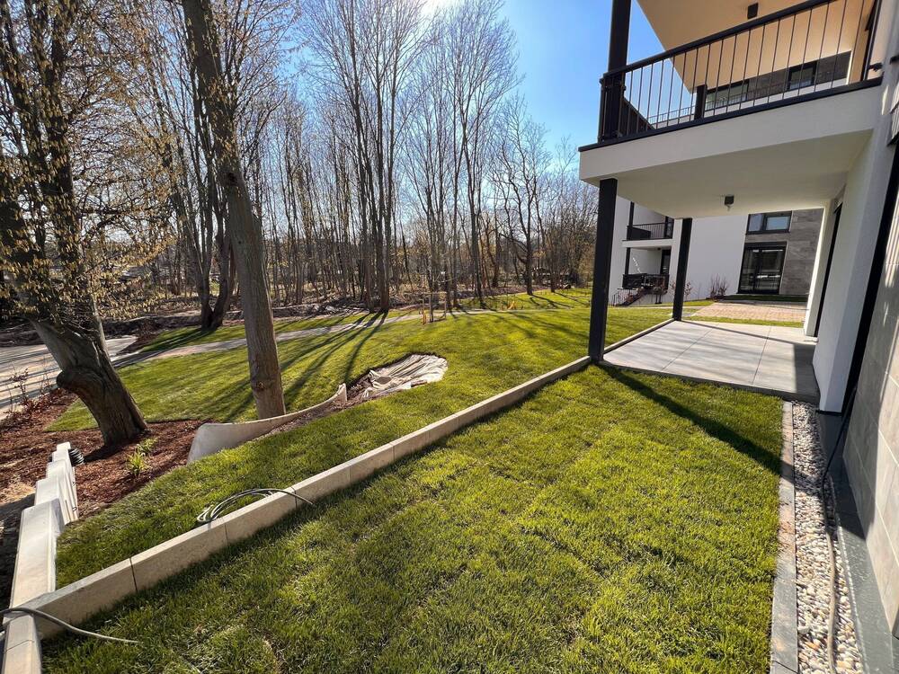 Thumbnail-NEUBAU mit 5-Zimmern 70m² WOHNEN 2 x TERRASSEN BLICK in den AUENWALD KAMIN 2 x TG-SP ca. 7.000m² eingezäunter Gemeinschaftsgarten