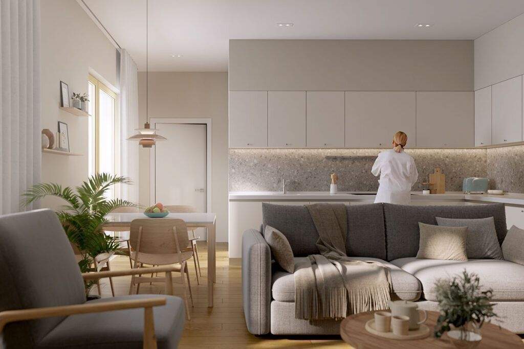 Thumbnail-Taucha: Barrierefreie Neubauwohnungen (55-114 m²) | KfW 40 QNG | Aufzug | Balkon oder Terrasse | Einbauküche