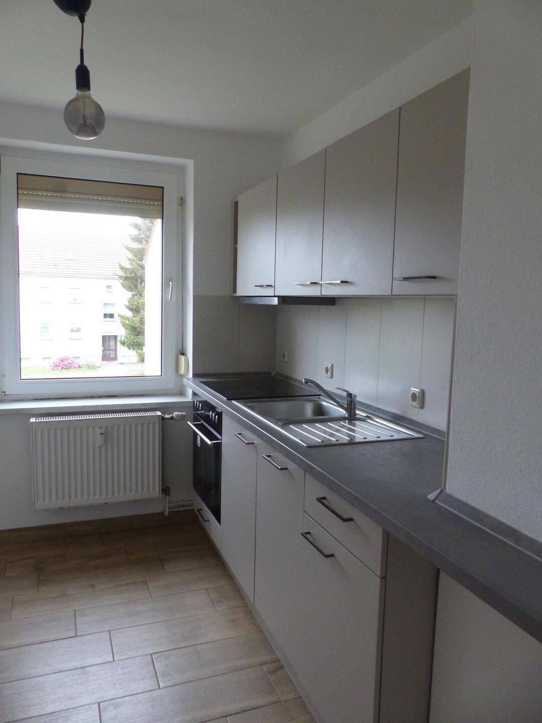 Thumbnail-Gemütliche Zweiraumwohnung mit Einbauküche naturnah in Luppa Gemeinde Wermsdorf