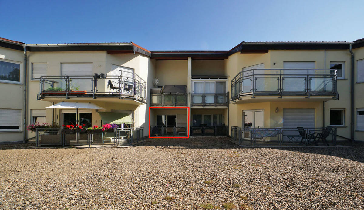 Hinteransicht Haus