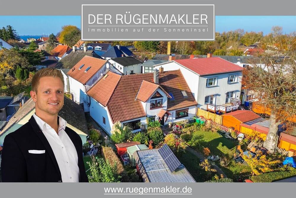 Thumbnail-Ca. 350m zur Ostsee! Einfamilienhaus mit Einliegerwohnung + Nebengebäude mit zwei Wohnungen in Wiek