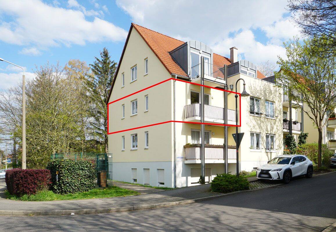Hausansicht, Wohnung