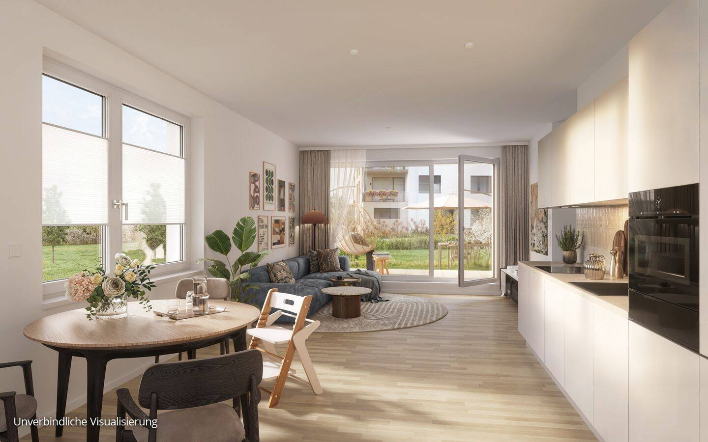 Thumbnail-Gemütliche 5-Zimmer-Wohnung mit ca. 111 m² samt Badewanne, Dusche , Gäste-WC und Terrasse