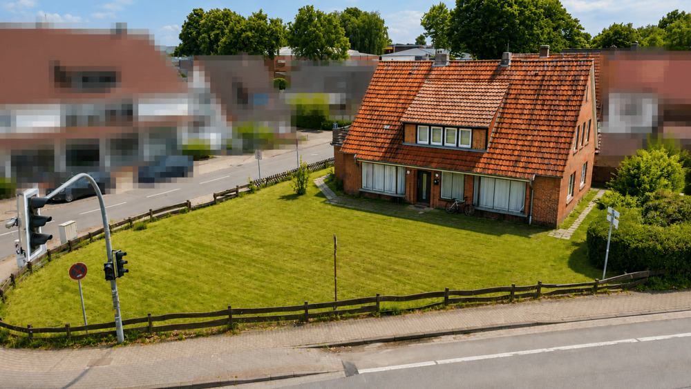 Thumbnail-Baugrundstück mit Altbestand in TOP-Lage von Ganderkesee zu verkaufen