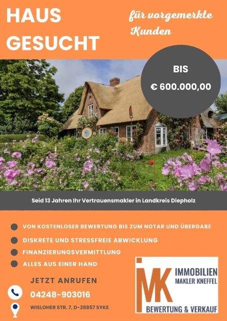 Thumbnail-! Haus gesucht für vorgemerkte Kunden !
