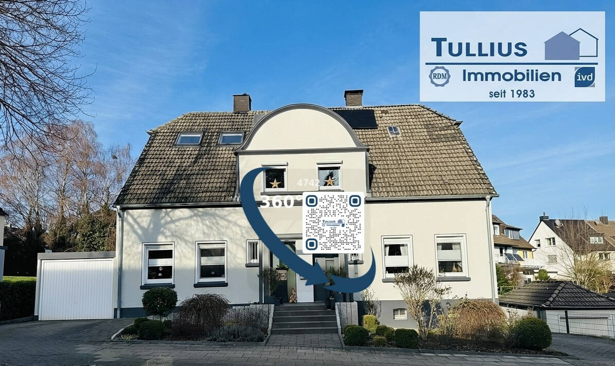 Thumbnail-großzügiges, freistehendes Einfamilienhaus mit Terrasse, Garten & Garage in Essen-Schönebeck