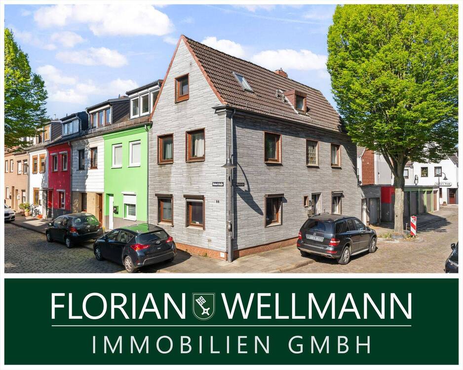 Thumbnail-Bremen - Überseestadt | Charmantes Wohnhaus mit Kaminofen, Balkon und ausgebautem Dachgeschoss