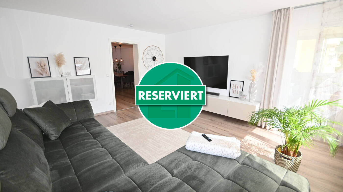 Thumbnail-Warum neu, wenn saniert so schön sein kann? Schicke 4,5-Zimmer-Wohnung mit TG-Stellpl. am Faberpark.