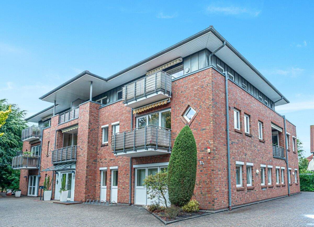 Thumbnail-Helle 2-Zimmer-Wohnung mit Loggia, Aufzug & Stellplatz - zentrale Lage Rastede