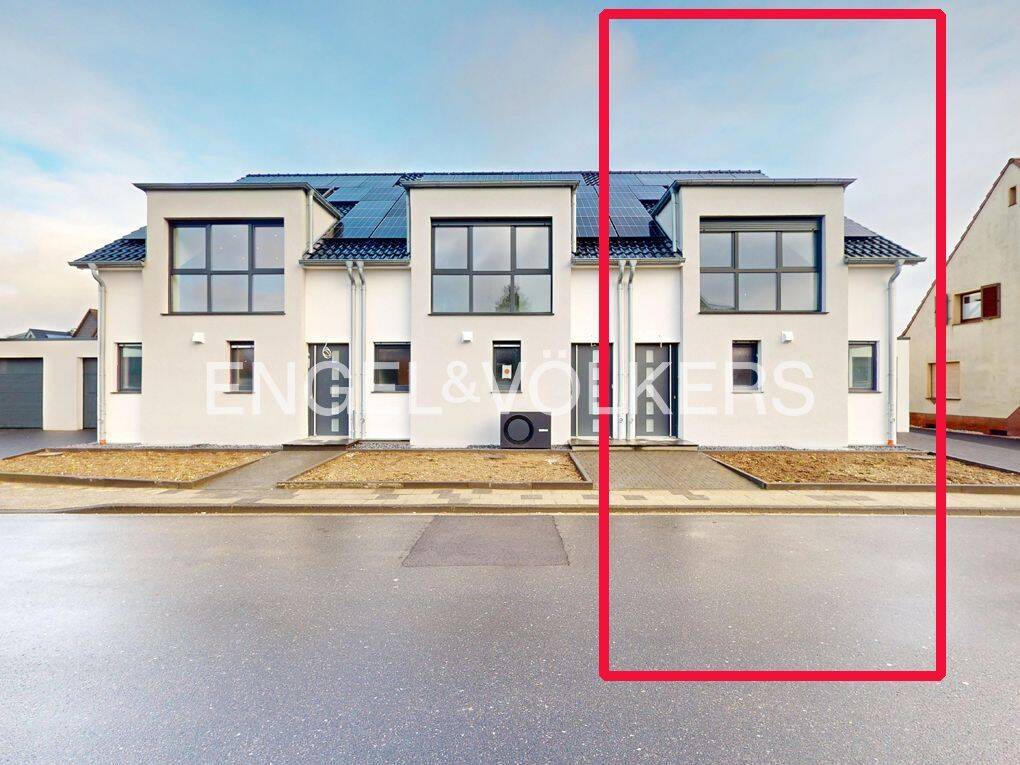 Thumbnail-Reiheneckhaus rechts - Exklusiver Neubau in Kamp-Lintfort mit Garten, Terrasse, Garage & Vollkeller - stilvoll, nachhaltig mit Wärmepumpe und perfekte