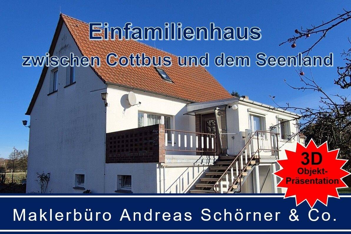 Thumbnail-Einfamilienhaus auf großem Grundstück am Stadtrand von Drebkau