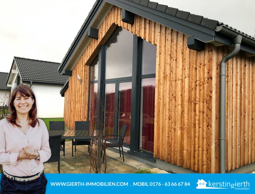 Thumbnail-Kleiner Bungalow im Feriendorf Obernsees: vollmöbliert und ausgestattet