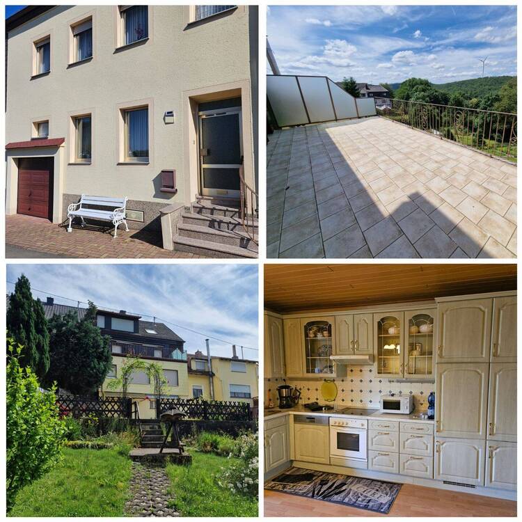 Thumbnail-Ein- Zweifamilienhaus 4 Bäder, Garage, großem Grundstück und tollem Ausblick in Münchwies