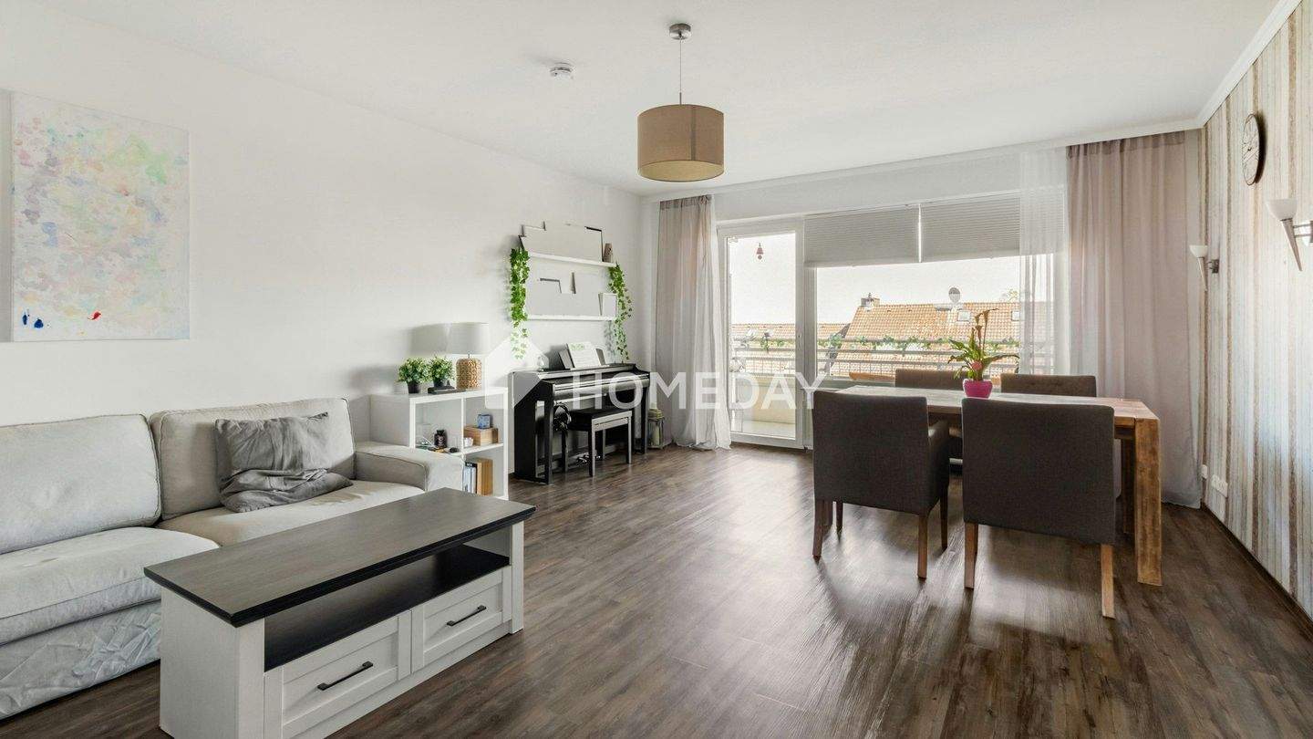 Thumbnail-Attraktive 3-Zimmer-Wohnung mit Balkon und EBK in Bad Soden am Taunus